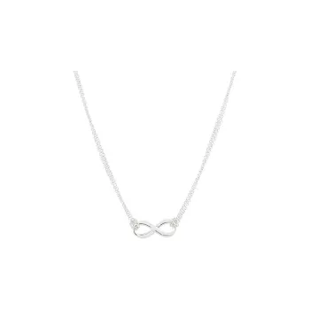 TIFFANY & CO. Infinity Series 925 Sterling Silver Necklaces Women's Silver