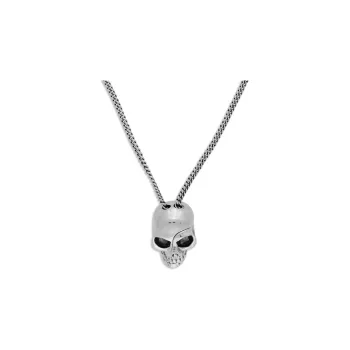 Alexander McQueen Divided Skull Pendan Necklace