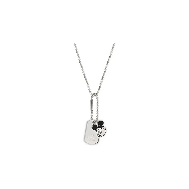 GUCCI Disney X Gucci 925 Sterling Silver Necklaces Women's-0