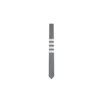 THOM BROWNE 4 bar Plain Weave Tie
