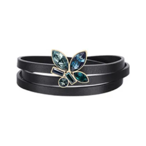 Swarovski Wristbands Unisex Black-0