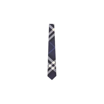 Burberry Checked Pointed Tip Tie