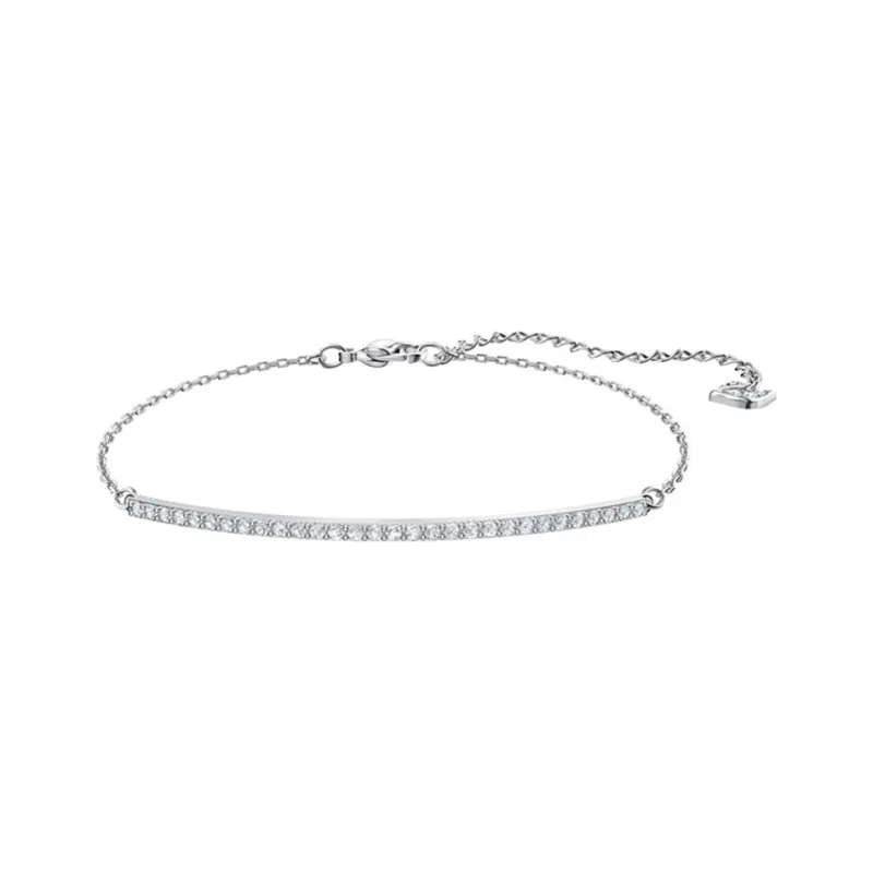 Swarovski Only Rhodium Plated, Faux Crystal Necklaces Women's-0