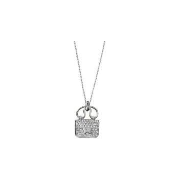 HERMES White Gold Necklaces Women's