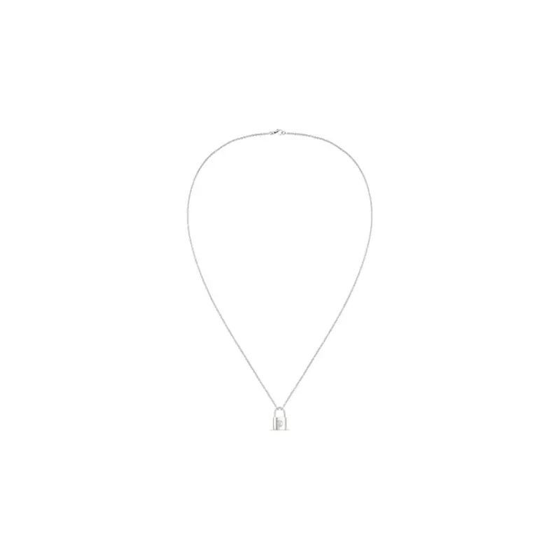 LOUIS VUITTON SiLOUIS VUITTONer Lockit Pendant Sterling SiLOUIS VUITTONer-1