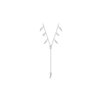 Swarovski Polar Bestiary Necklaces Women's White Silver