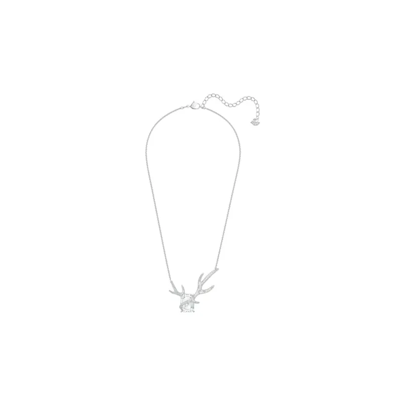 Swarovski Polar Bestiary Necklaces Women's Silvery White-2