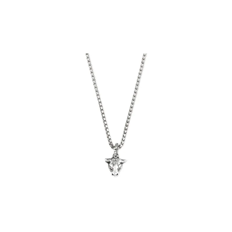 GUCCI 925 Sterling Silver Necklaces Unisex-0