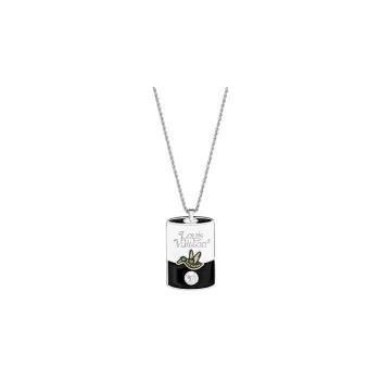 LOUIS VUITTON Mountain Can NIGO Necklaces Unisex Black