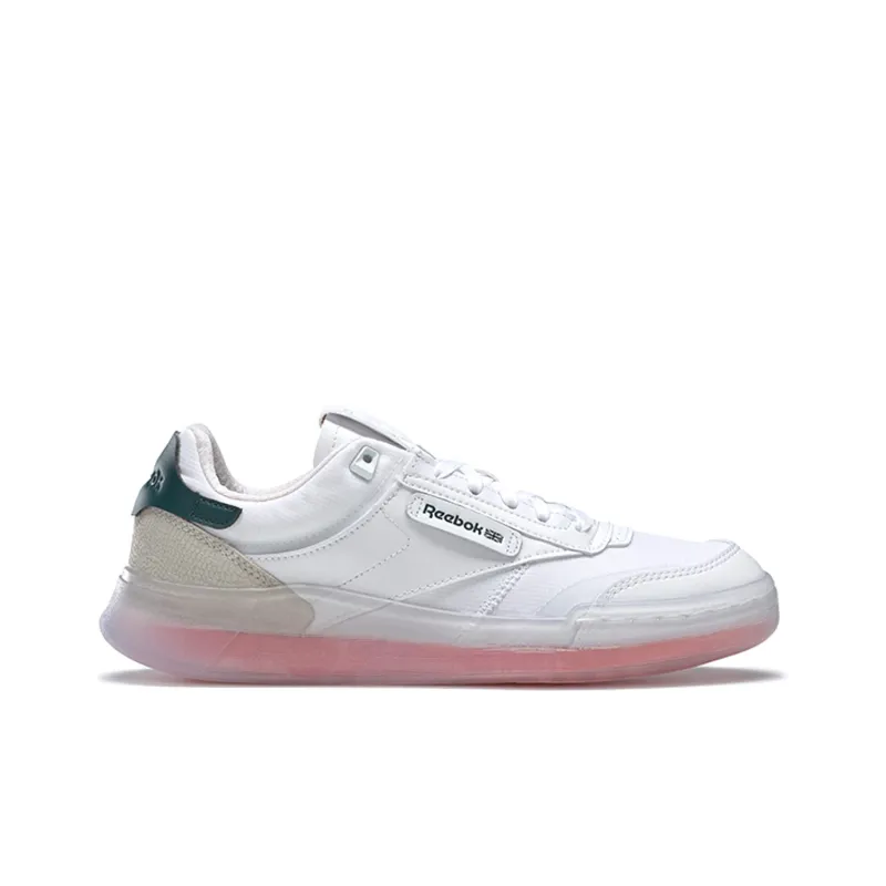 Reebok Club C Legacy White Twisted Coral Women's-2