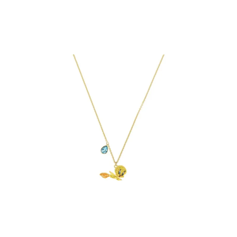 Swarovski Looney Tunes Necklaces Women's Gold Plated-0