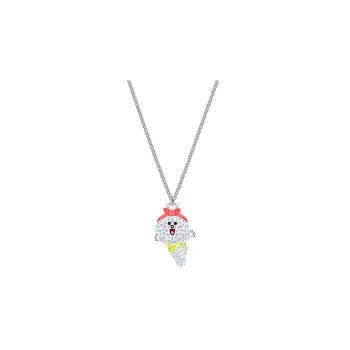 Swarovski Line Friends 925 Sterling Silver Necklaces Women's
