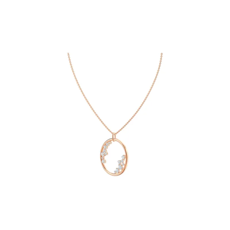 Swarovski North Necklaces Women's Rose Gold Plated-1