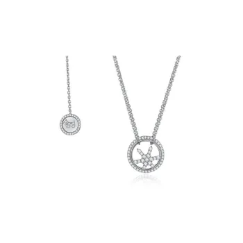 Agatha Zircon/925 Silver Collarbone Necklace Women's