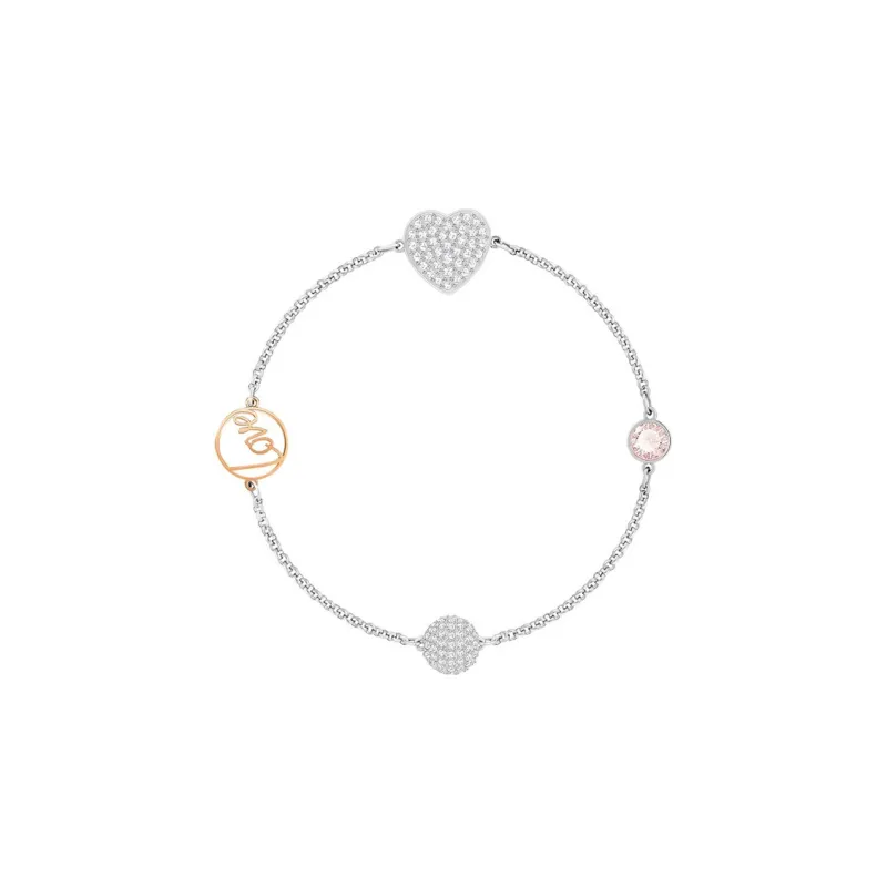 Swarovski Remix Collection Bracelets Women's White Gold-0