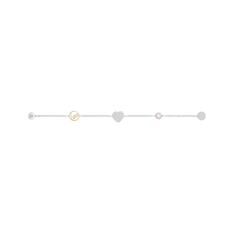 Swarovski Remix Collection Bracelets Women's White Gold-1