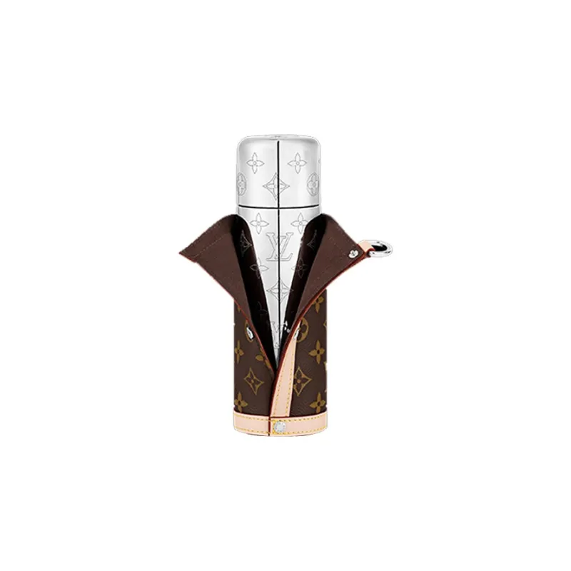 LOUIS VUITTON Monogram Flask Holder-2