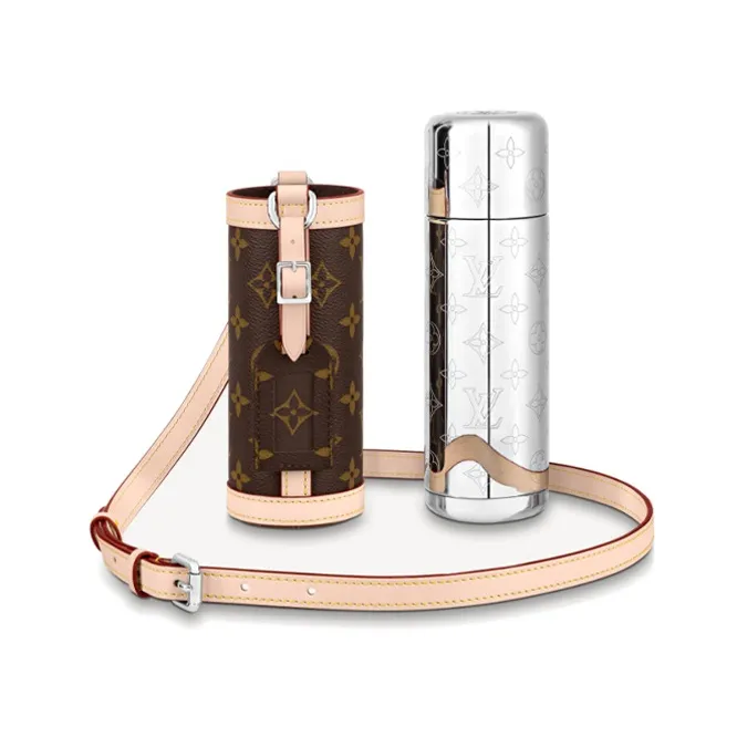 LOUIS VUITTON Monogram Flask Holder-1