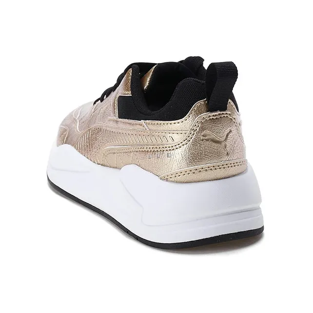 PUMA X Ray2 Square Metallic Tum Running Shoes Gold-8