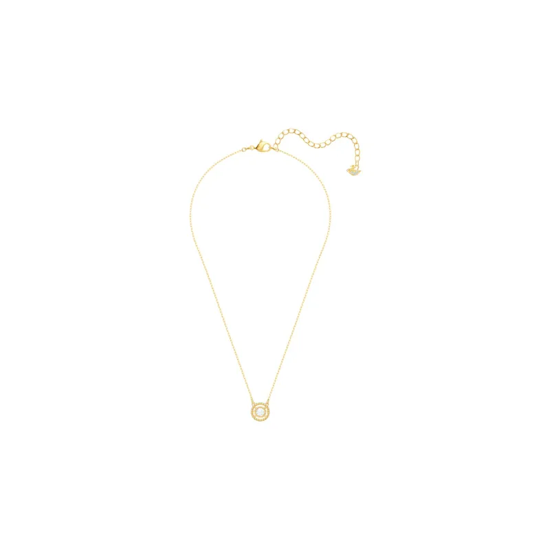 Swarovski Oxygen Necklaces Women's Gold-2