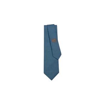 HERMES Honore Ties Men Ocean Blue