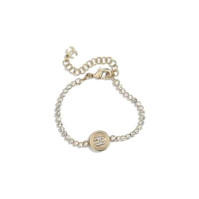 CHANEL Metal Bracelets Women's Gold-0