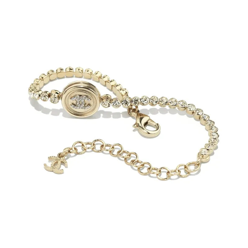 CHANEL Metal Bracelets Women's Gold-1