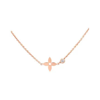 LOUIS VUITTON Idylle Blossom Pendant Pink Gold And Diamond