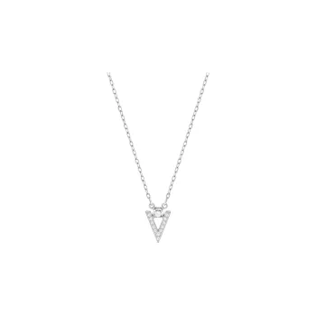 Swarovski Funk Rhodium Plated Necklaces Women's