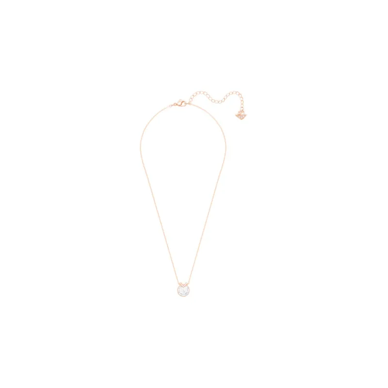 Swarovski Bella Rose Gold Necklaces Women's-1