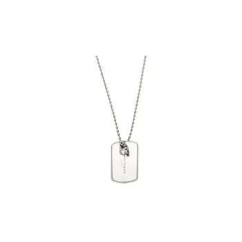 Alexander McQueen Necklaces Men Silver