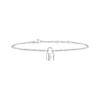 LOUIS VUITTON SiLOUIS VUITTONer Lockit Bracelet Sterling SiLOUIS VUITTONer