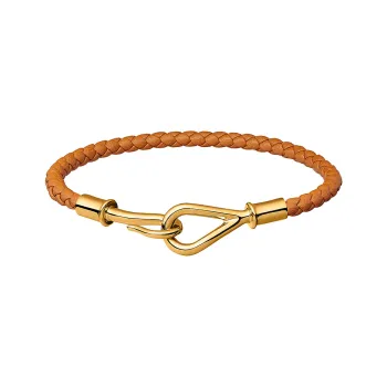 HERMES Leather Bracelets Unisex