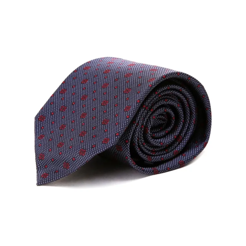 GUCCI Ties Men Purple Polka Dot-0