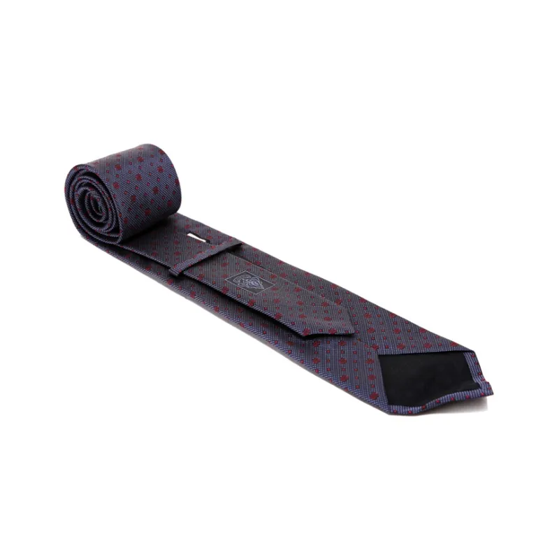 GUCCI Ties Men Purple Polka Dot-3