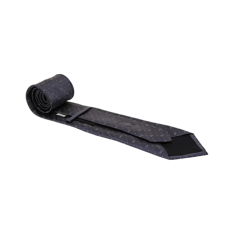 GUCCI Ties Men Gray Polka Dot-3