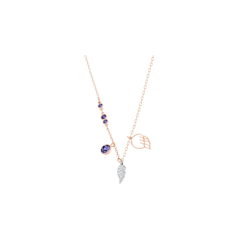 Swarovski Rose Gold Tone Plated Necklaces Women's-1