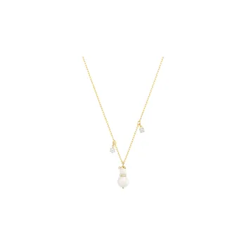Swarovski Little Snowman Necklaces Women's