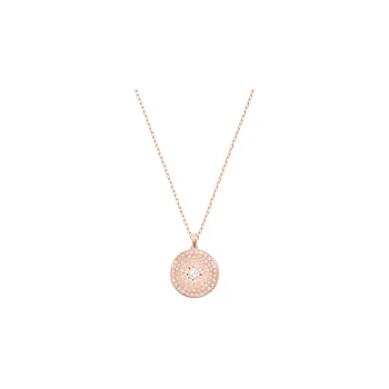 Swarovski Locket Necklaces Women's Rose Gold