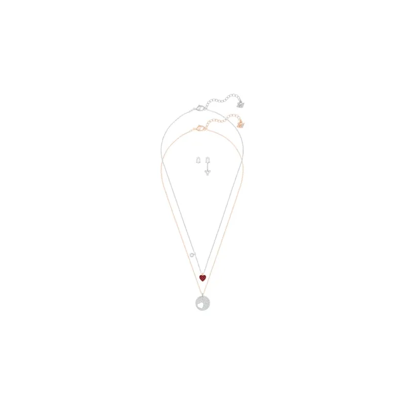 Swarovski Crystal Wishes Necklaces Women's Gold And Silver-1