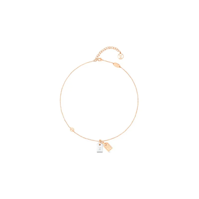 LOUIS VUITTON Collier Tag Nanogram-0