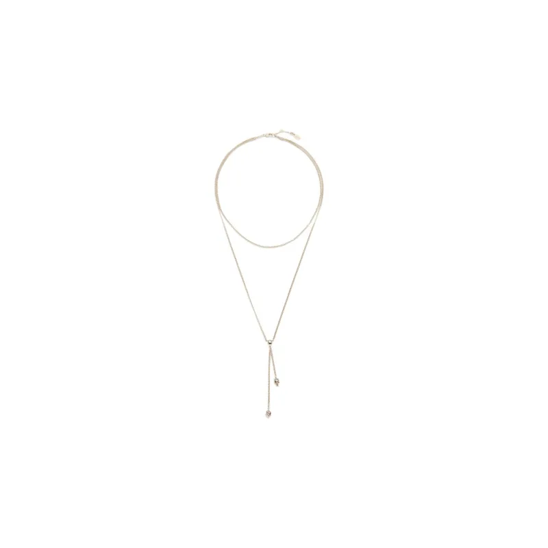 Alexander McQueen Necklaces Men Light Gold-1