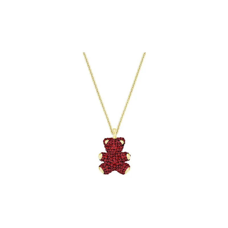 Swarovski Teddy Crystal, Gold Plated Necklaces Women's-0