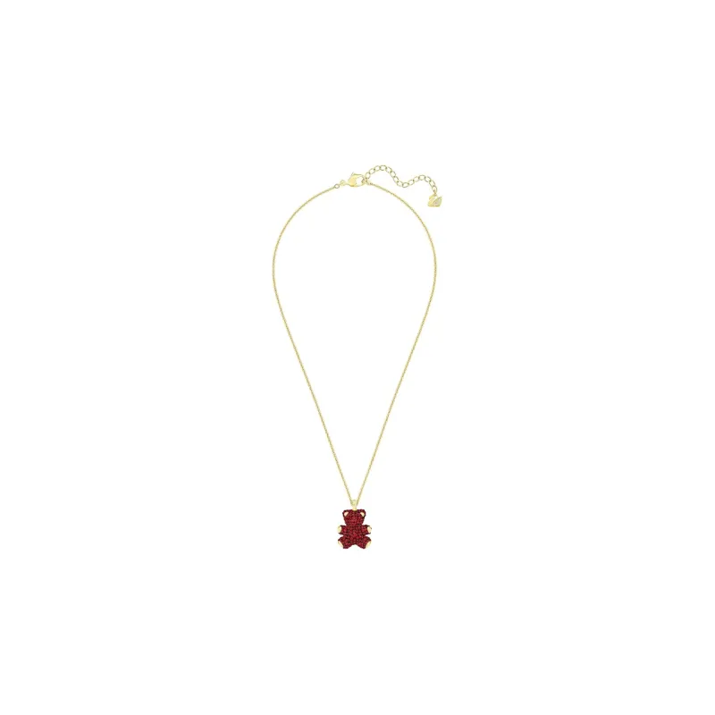 Swarovski Teddy Crystal, Gold Plated Necklaces Women's-1