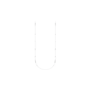 Swarovski Tennis Deluxe Necklaces Women's Silver