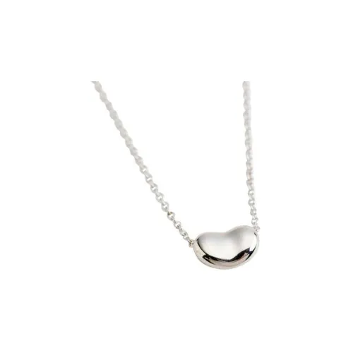 TIFFANY & CO. Bean sterling silver bean pendant Necklace