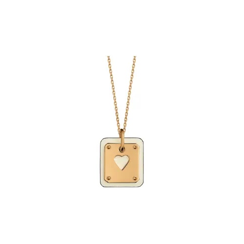 HERMES As De Coeur Necklaces Women's