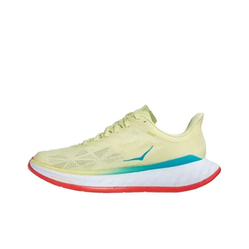 HOKA ONE ONE Carbon X 2 Luminary Green Hot Coral Women's