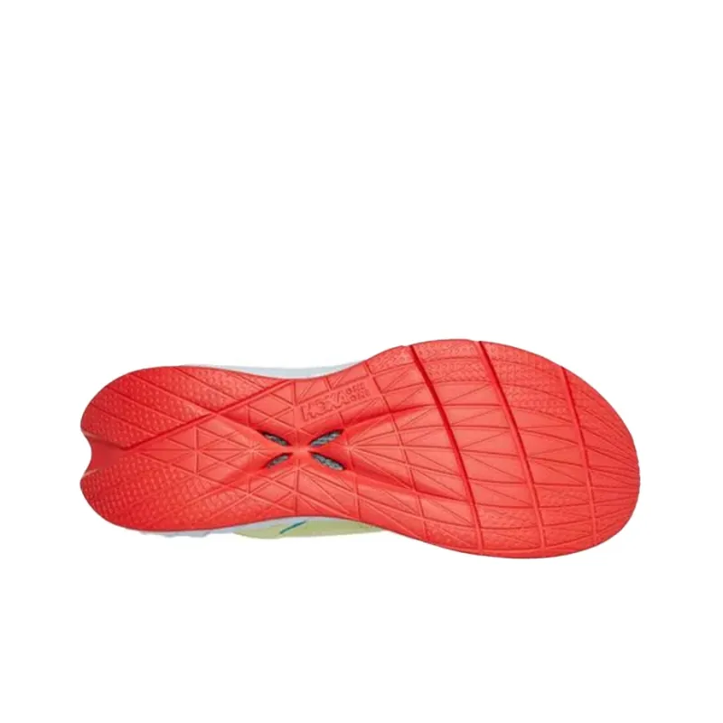 HOKA ONE ONE Carbon X 2 Luminary Green Hot Coral Women's-6
