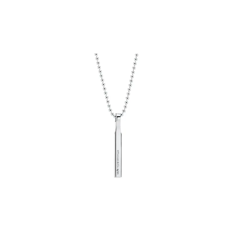 TIFFANY & CO. 1838® Necklaces Men Silver-1